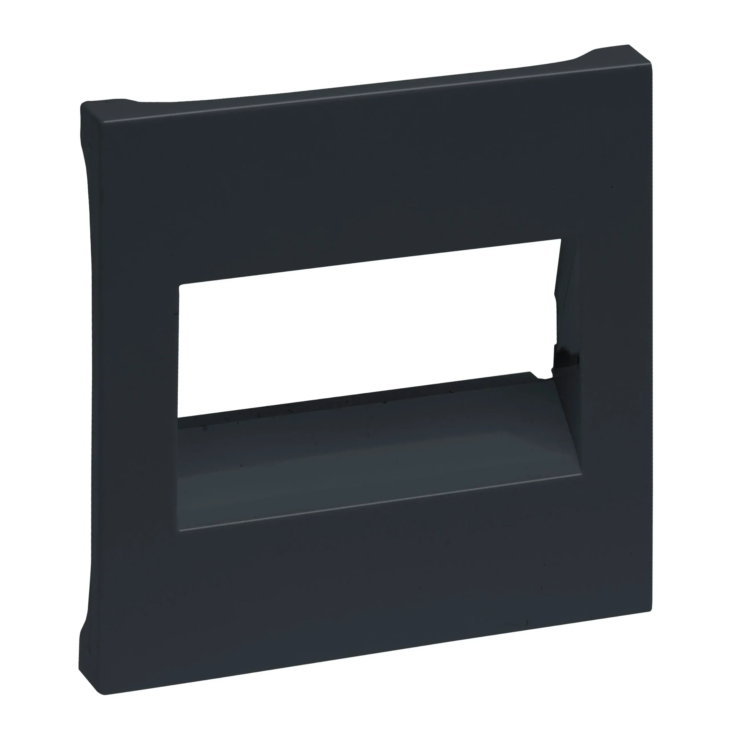 Legrand Legrand 765454 SEANO Abdeckung RJ45 f.1- u.2-fach Datendosen Anthrazit lackiert