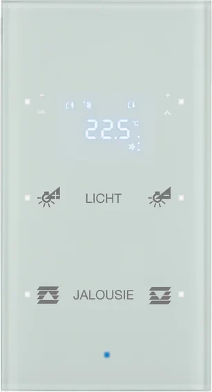 Berker Berker Glas-Sensor 2-fach polarweiß 75642130
