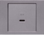 Berker 48607004 Z-ST für USB K.x edelstahl