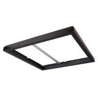 SG LEUCHTEN Aufbaurahmen schwarz Aluminium L604mm 212258 H48mm