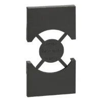 BTicino KG03 LivingNow 2M Abdeckung für Steckdose Schuko/italienisch Black