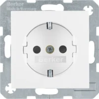 Berker SCHUKO-Steckdose pws/gl 41238989