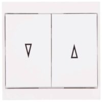 Kopp 621513084 Jalousienschalter 10AX 250V Malta arktis