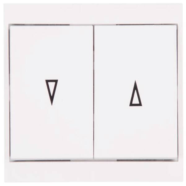 Kopp Kopp 621513084 Jalousienschalter 10AX 250V Malta arktis