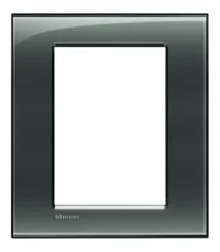 BTicino LNA4826KF LivingLight Abdeck- rahmen für Kompaktinstallation 3+3M Rauchgrau