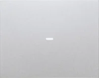 Berker Tast-Abdeckung 1-fach aluminium 80960271