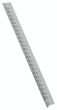 Legrand 037851 Kennzeichnungssystem Memocab Buchstabe:Z schwarz auf weiß
