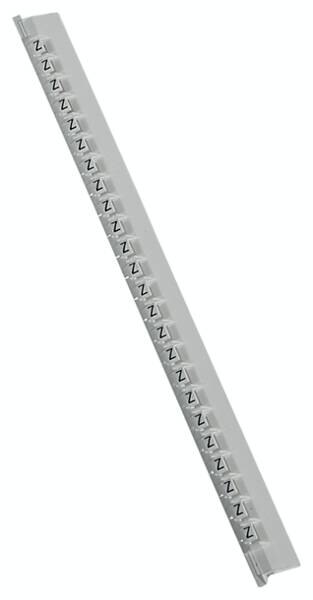 Legrand 037851 Kennzeichnungssystem Memocab Buchstabe:Z schwarz auf weiß