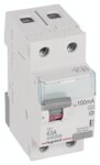 Legrand 411566 TX3 Fi-Schalter 63A 2-polig 100mA Typ A 230VAC 2TE