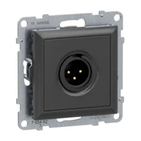 Legrand 765462 SEANO XLR-Dose 3-polig männlich Schraubklemmen:0,5 mm² inklusive
