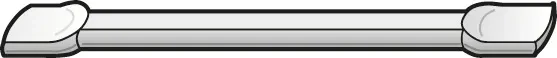 Legrand CM801051 Haltestift 8x75mm elektrolytisch verzinkt