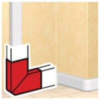 Legrand 010787 Flachwinkel für DLPe 105 010787