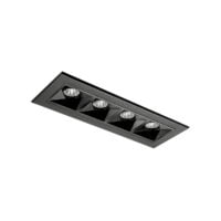 SG LEUCHTEN LED-Einbaustrahler 10W Konverter INSPIRE 212440 4LEDs schwarz 2000-4000K weiß