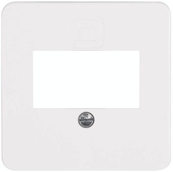 Kopp Kopp 345913188 TAE-Abdeckung M2,5x12mm für TAE-Anschlussdose Europa arktis
