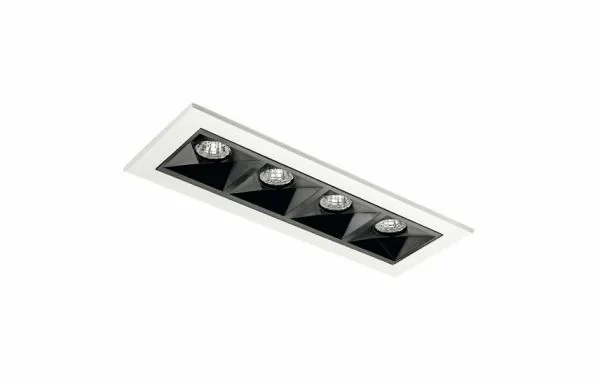 SG LEUCHTEN LED-Einbaustrahler 8W Konverter INSPIRE 212415 4LEDs weiß 2700K weiß 450lm