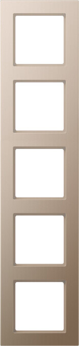 Jung Jung Rahmen 5-fach champ waage-/senkrecht AC 585 CH