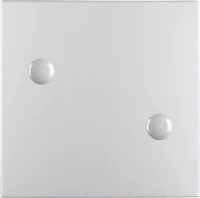 Berker Wippen B.1/B.7 Glas aluminium 15711404