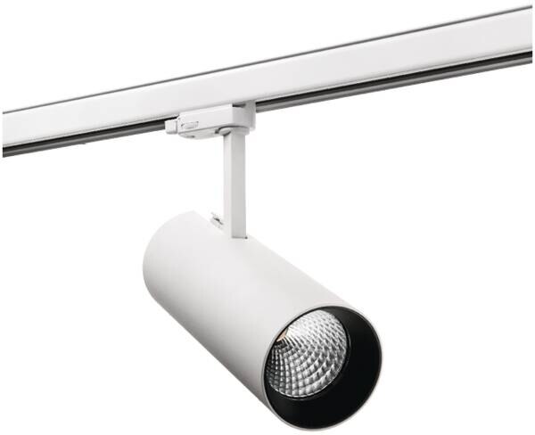 SG LEUCHTEN LED-Schienenstrahler 26W dimmbar TUBE 312477 Konverter 1LED weiß 3000K weiß matt