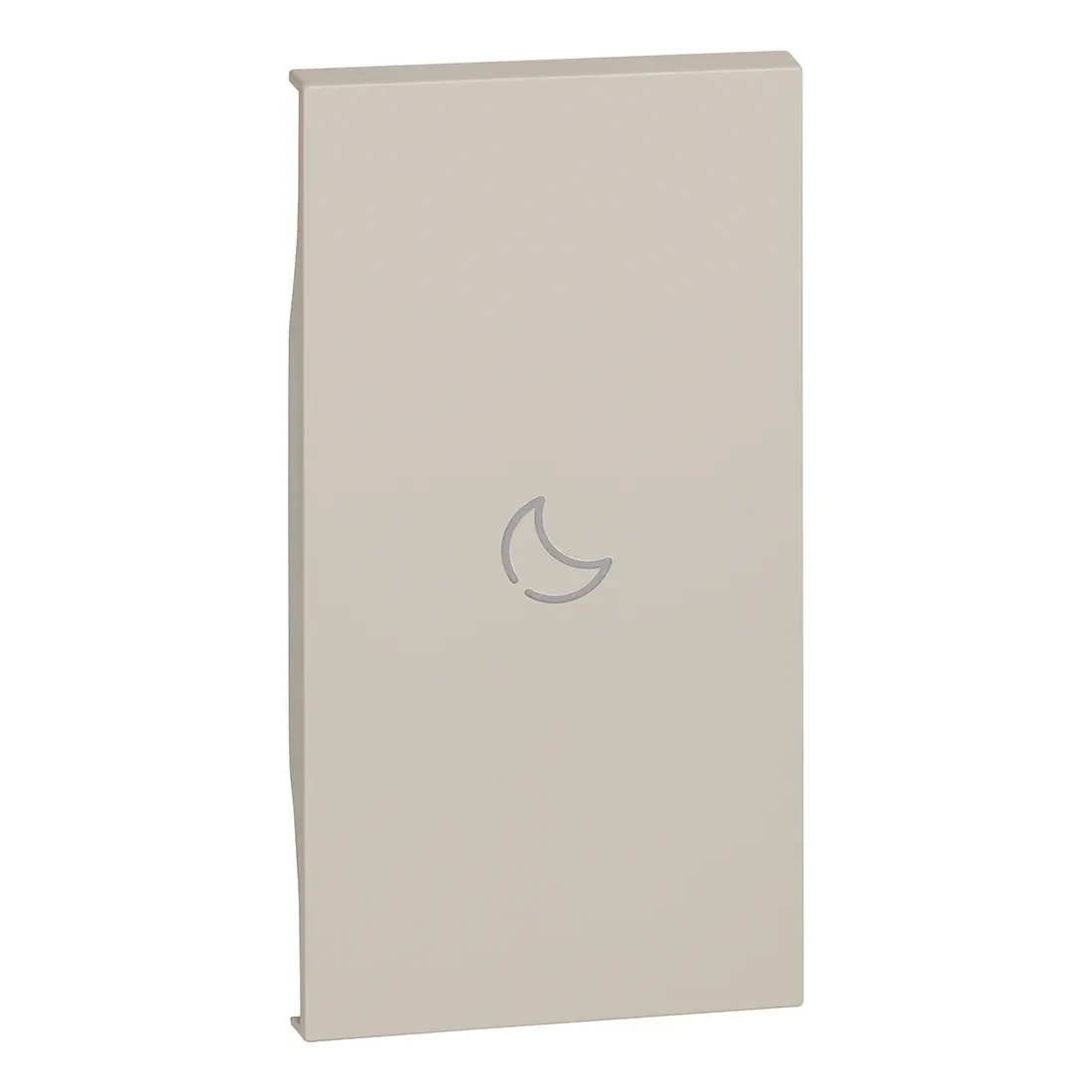 Legrand BTicino KM01MH2BED LivingNow 2M Tasten- abdeckung für MyHome mit Symbol Nacht Sand