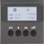 Berker KNX-Funk Zeitschaltuhr anthrazit matt 85745285