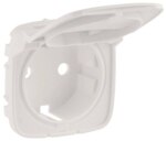 Legrand 754846 Abdeckung Schuko Steckdose Klappdeckel. Valena Allure mandelw.