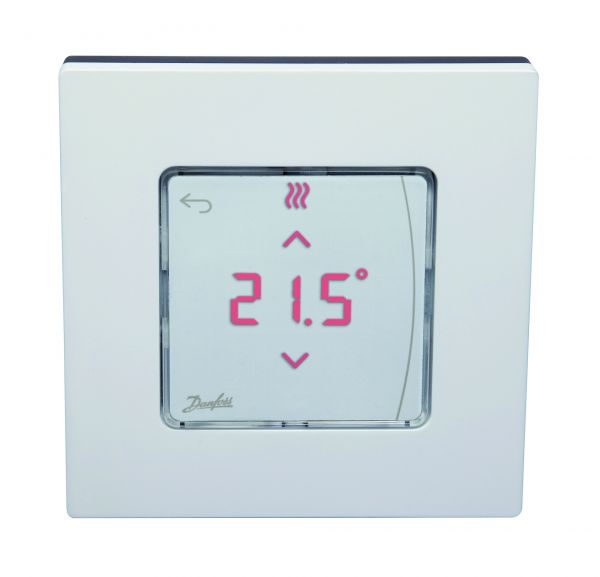 DANFOSS Raumthermostat 230V Schließer Danfoss Icon 230 V IP21 m.Display