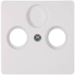 Kopp 334902003 Abdeckung für Ant steckd. 2-fach TV RF arktis