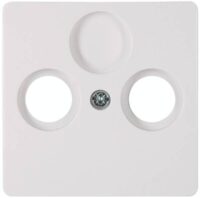 Kopp 334902003 Abdeckung für Ant steckd. 2-fach TV RF arktis