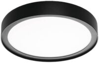 SG LEUCHTEN LED-Sensorleuchte 17W 2700K DISC 606046 1770lm schwarz Konverter