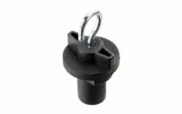 SG LEUCHTEN Befestigungsset schwarz ST L160mm ShopLine 312441 H256mm