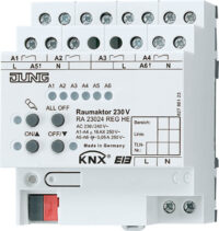 Jung KNX Raumaktor Reiheneinbaugerät Gehäuse 4TE RA 23024 REGHE