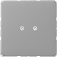 Jung CD561BGR Blind-Abdeckung m.Tragring verschraubt grau