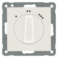 Kopp ATHENIS - 3-Stufen-Drehschalter, Farbe: reinweiß ATHENIS-3-Stufen-Drehschalter