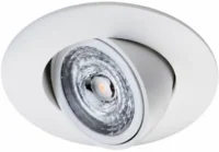 SG LEUCHTEN LED-Einbaustrahler 6W 1LED JUPITER 912171 weiß 3000K weiß 360lm GU10