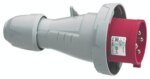 Legrand 555441 CEE-Stecker P17 Tempra Pro 4-polig 32A 440VAC rot IP66/67