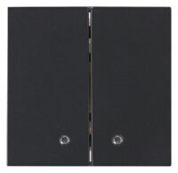 Kopp 862115106 HK07-Flächendoppelwippe m transparenter Linse Farbe:anthrazit