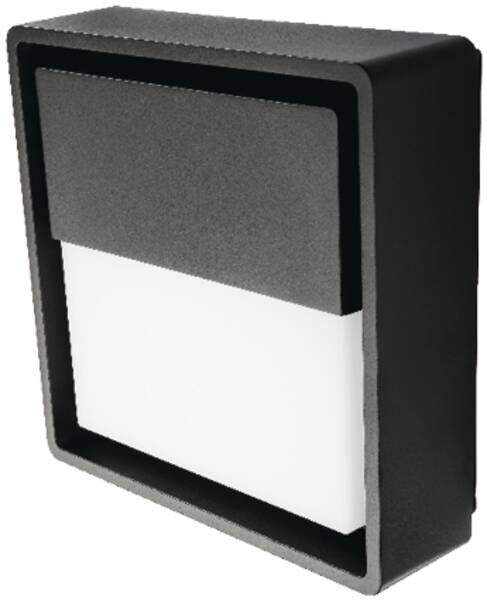 SG Leuchten SG LEUCHTEN LED-Wandanbauleuchte 6W schwarz FRAME 605256 3000K 300lm Konverter