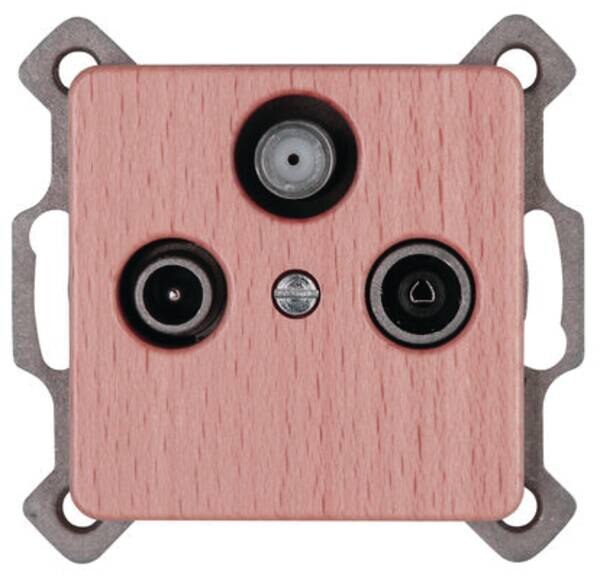 Kopp Kopp 917131082 Antennensteckdose 3-fach TV RF Milano buche