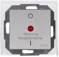 Kopp 699747082 ATHENIS Heizungshauptschalter mit Aufdruck