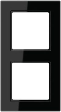 Jung AC582BFSW Rahmen 2fach bruchsicher Serie A creation schwarz