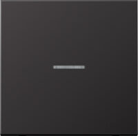 Jung KNX RF Taster 1-fach neutral, Aluminium AL 10911 ST RF D