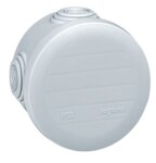 Legrand 092003 Plexo Abzweigdose rund D:70 Tiefe:45mm IP55 4Membrane RAL9010