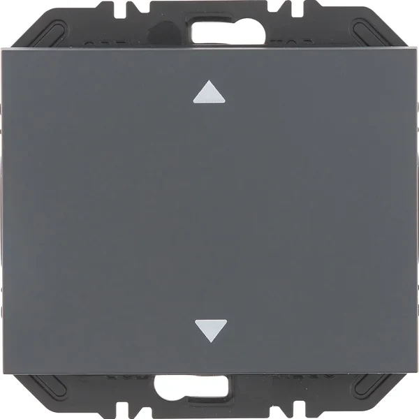 Berker Modul Wippe 1-fach Aufdr K.1 anthazit 24117206
