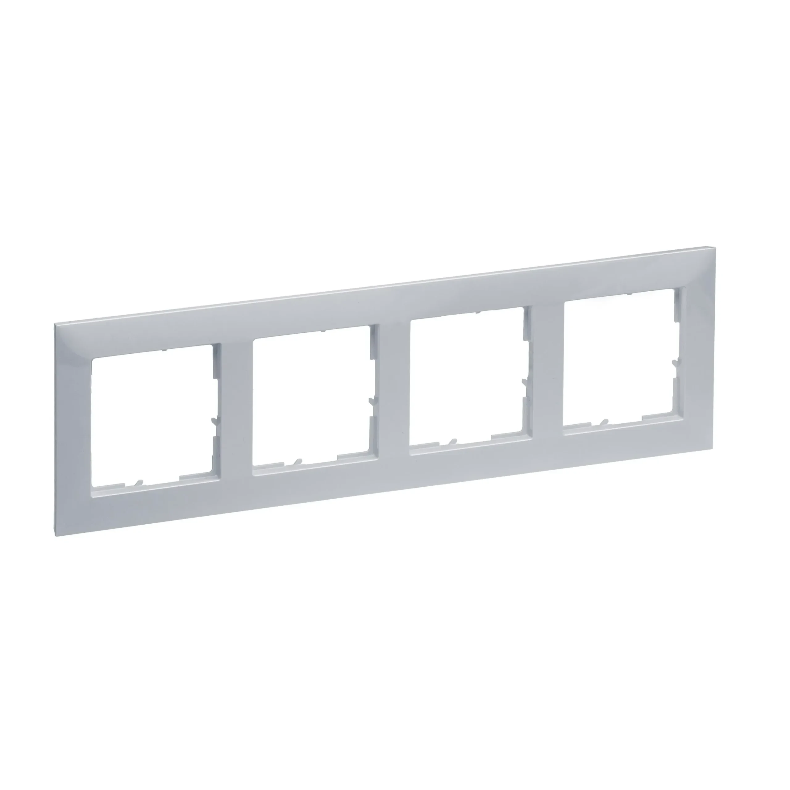 Legrand Legrand 765274 SEANO 4-fach Rahmen in der Farbausführung Aluminium lackiert