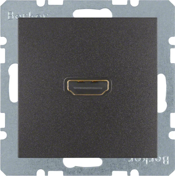 Berker Berker Steckdose High Definition anthrazit matt 3315421606