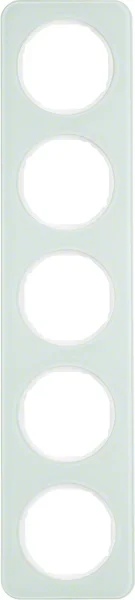 Berker Berker Rahmen Glas/pows 5-fach 10152109