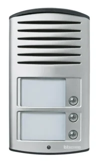 BTicino 342931 LINEA2000 Aufputz Türstation 2-Draht m.3RT Aluminium