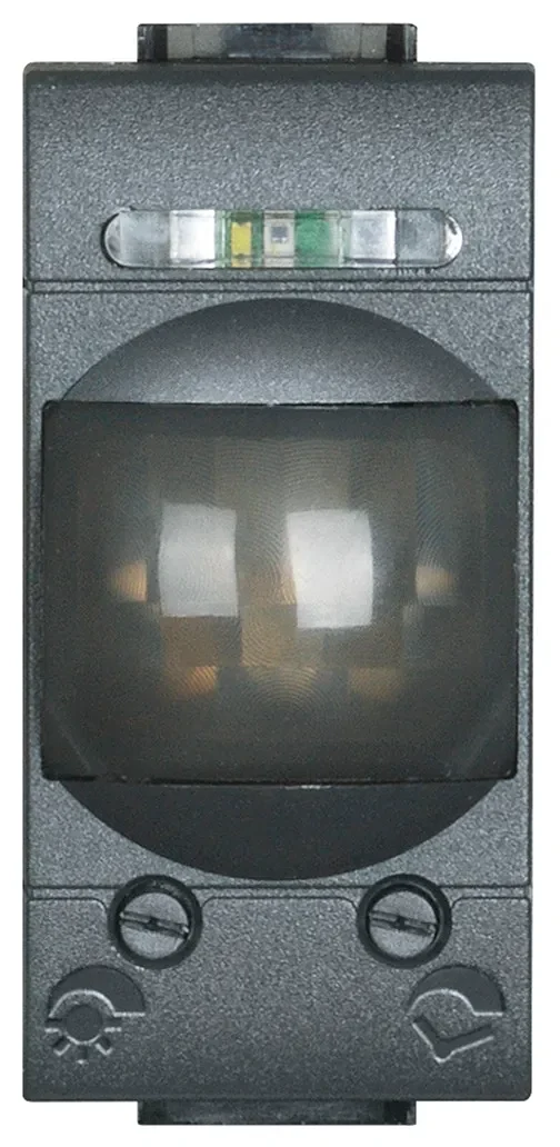 Legrand BTicino L4431N LivingLight Passiv-IR- Bewegungsmelder 3-Leiter 1M Anthrazit
