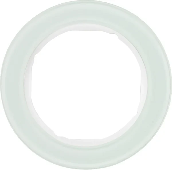 Berker Berker Rahmen Glas/pows 1-fach, rund 10112009