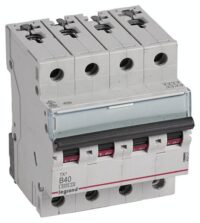 Legrand 403421 TX3 LS-Schalter B 40A 4-polig 6kA 400VAC 4TE